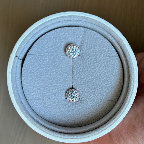 Brand New 8mm Sparkle Ball™ Stud Earrings - Picture 5 of 5